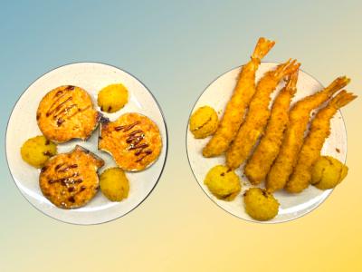 Set Морской гребешок и креветочка